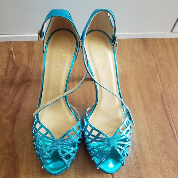 kate spade Shoes - Kate Spade Strappy Open Toe Heels